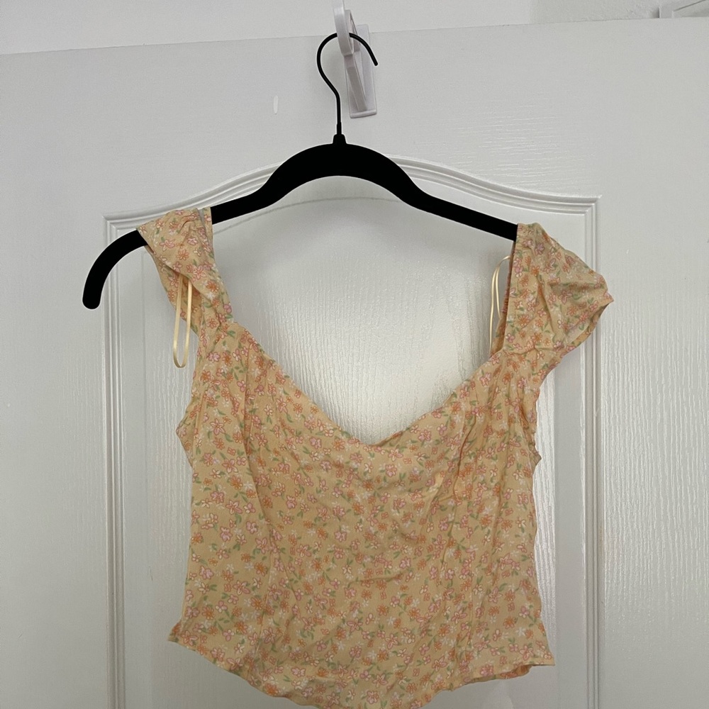 Elodie Floral Crop SZ S